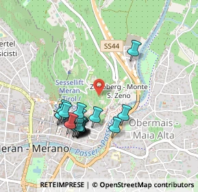 Mappa Piazza Teatro, 39012 Merano BZ, Italia (0.4395)