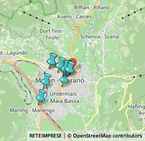 Mappa Piazza Teatro, 39012 Merano BZ, Italia (1.40727)
