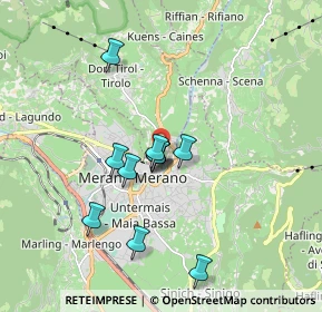 Mappa Piazza Teatro, 39012 Merano BZ, Italia (1.40818)