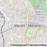 Karte Merano