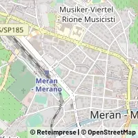 地図 Merano