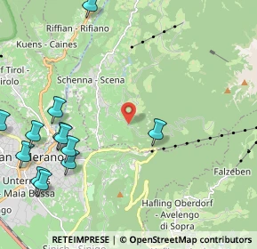 Mappa Via Sant Georgen, 39017 Scena BZ, Italia (2.73917)