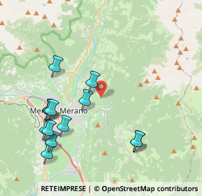 Mappa Via Sant Georgen, 39017 Scena BZ, Italia (4.37385)