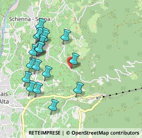 Mappa Via Sant Georgen, 39017 Scena BZ, Italia (1.006)