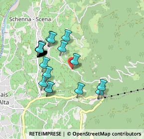 Mappa Via Sant Georgen, 39017 Scena BZ, Italia (0.89615)