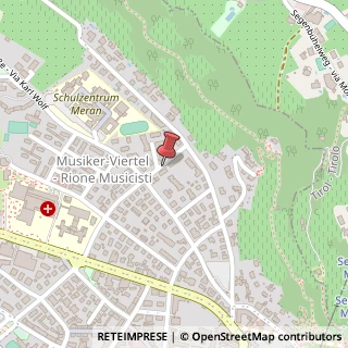 Mappa Via S. Francesco, 24, 39012 Merano BZ, Italia, 39012 Merano, Bolzano (Trentino-Alto Adige)