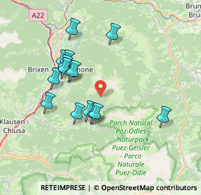 Mappa Palmschoß, 39042 Bressanone BZ, Italia (6.70867)