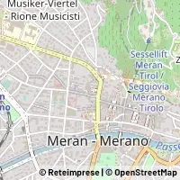 Karte Merano