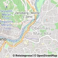 Karte Merano