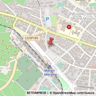 Mappa Via Laurin, 2, 39012 Merano, Bolzano (Trentino-Alto Adige)