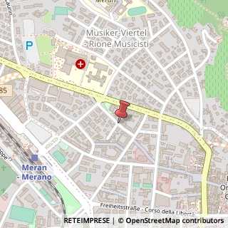 Mappa Via Monastero, 23, 39012 Merano, Bolzano (Trentino-Alto Adige)