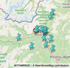 Mappa Via Hans Guet, 39020 Parcines BZ, Italia (11.37071)