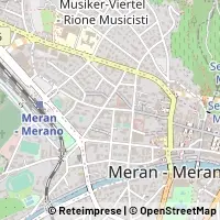 Karte Merano