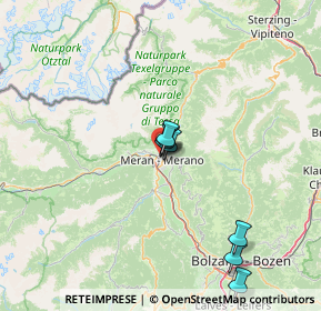 Mappa Via San Francesco, 39012 Merano BZ, Italia (31.18182)