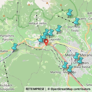 Mappa Via Tramontana, 39022 Lagundo BZ, Italia (2.17333)