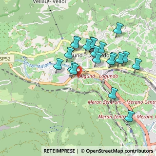 Mappa Via Tramontana, 39022 Lagundo BZ, Italia (0.852)