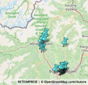 Mappa Strada Vecchia, 39012 Merano BZ, Italia (17.532)