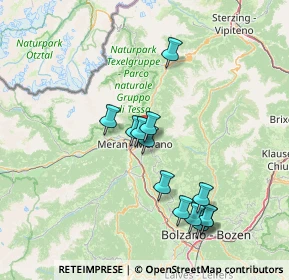 Mappa Strada Vecchia, 39012 Merano BZ, Italia (13.71231)