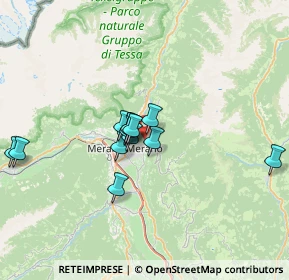 Mappa Strada Vecchia, 39012 Merano BZ, Italia (5.32308)