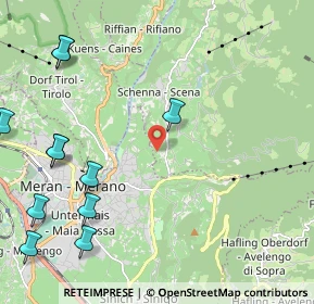 Mappa Strada Vecchia, 39012 Merano BZ, Italia (2.84455)