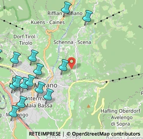 Mappa Strada Vecchia, 39012 Merano BZ, Italia (2.77933)