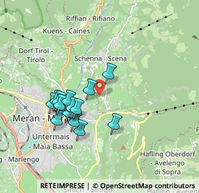Mappa Str. Vecchia, 39017 Scena BZ, Italia (1.55571)