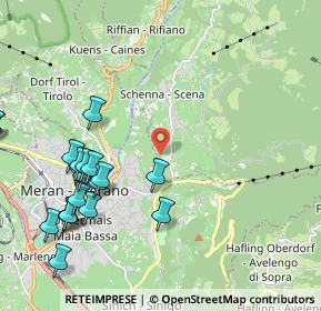Mappa Str. Vecchia, 39017 Scena BZ, Italia (2.4955)