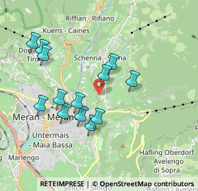 Mappa Strada Vecchia, 39012 Merano BZ, Italia (1.71692)