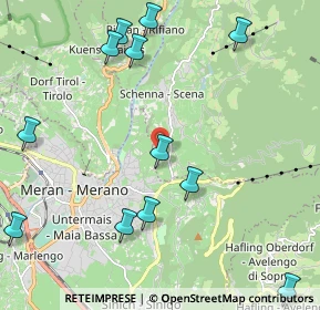 Mappa Strada Vecchia, 39012 Merano BZ, Italia (2.58)