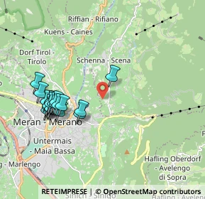 Mappa Strada Vecchia, 39012 Merano BZ, Italia (1.9405)