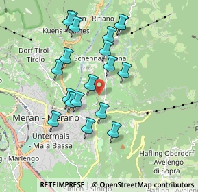 Mappa Str. Vecchia, 39017 Scena BZ, Italia (1.71158)