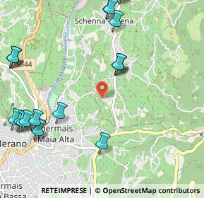 Mappa Strada Vecchia, 39012 Merano BZ, Italia (1.3845)