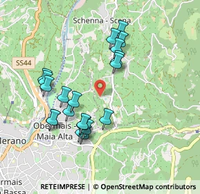 Mappa Strada Vecchia, 39012 Merano BZ, Italia (0.8795)