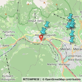 Mappa Via Steinach, 39022 Lagundo BZ, Italia (2.55636)