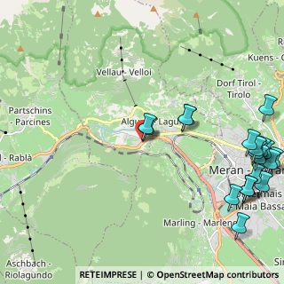 Mappa Via Steinach, 39022 Lagundo BZ, Italia (2.961)