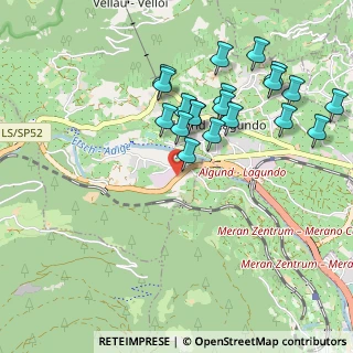 Mappa Via Steinach, 39022 Lagundo BZ, Italia (0.9685)