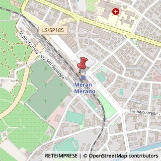 Mappa Piazza Stazione, 1, 39012 Merano, Bolzano (Trentino-Alto Adige)