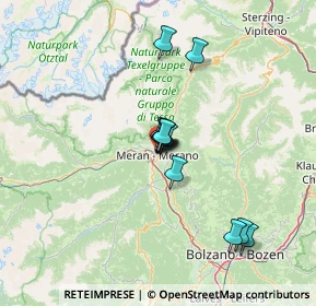 Mappa Tappeinerweg, 39012 Merano BZ, Italia (9.75083)