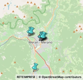 Mappa Tappeinerweg, 39012 Merano BZ, Italia (1.35545)