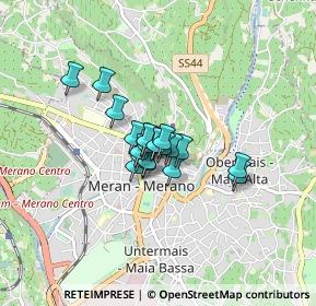 Mappa Tappeinerweg, 39012 Merano BZ, Italia (0.449)