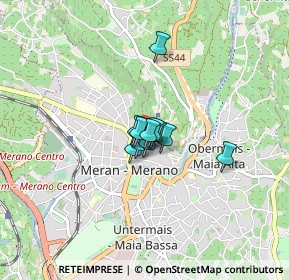 Mappa Tappeinerweg, 39012 Merano BZ, Italia (0.37364)