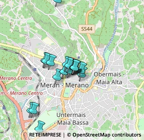 Mappa Tappeinerweg, 39012 Merano BZ, Italia (0.62)