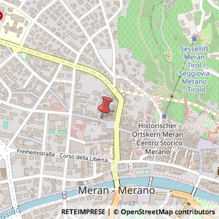 Mappa Via Mainardo, 12, 39012 Merano, Bolzano (Trentino-Alto Adige)