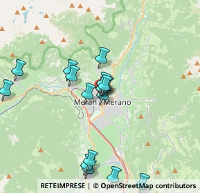 Mappa Via Mainardo, 39012 Merano BZ, Italia (3.59)