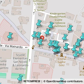 Mappa Via Mainardo, 39012 Merano BZ, Italia (0.06667)