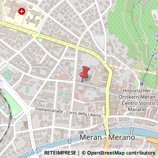 Mappa Via Mainardo, 84, 39012 Merano, Bolzano (Trentino-Alto Adige)