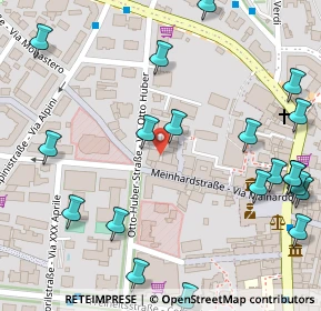 Mappa Via Mainardo, 39012 Merano BZ, Italia (0.1735)