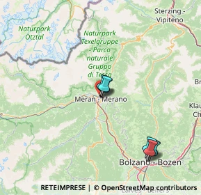 Mappa Via Mainardo, 39012 Merano BZ, Italia (27.06636)