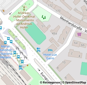 Mappa Viale europa, 39012 Merano BZ, Italia (0.08846)