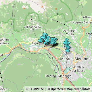 Mappa Via Peter Thalguter, 39022 Lagundo BZ, Italia (0.647)